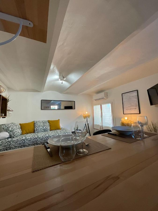 Studio vallon d'Azur à Carqueiranne Extérieur photo